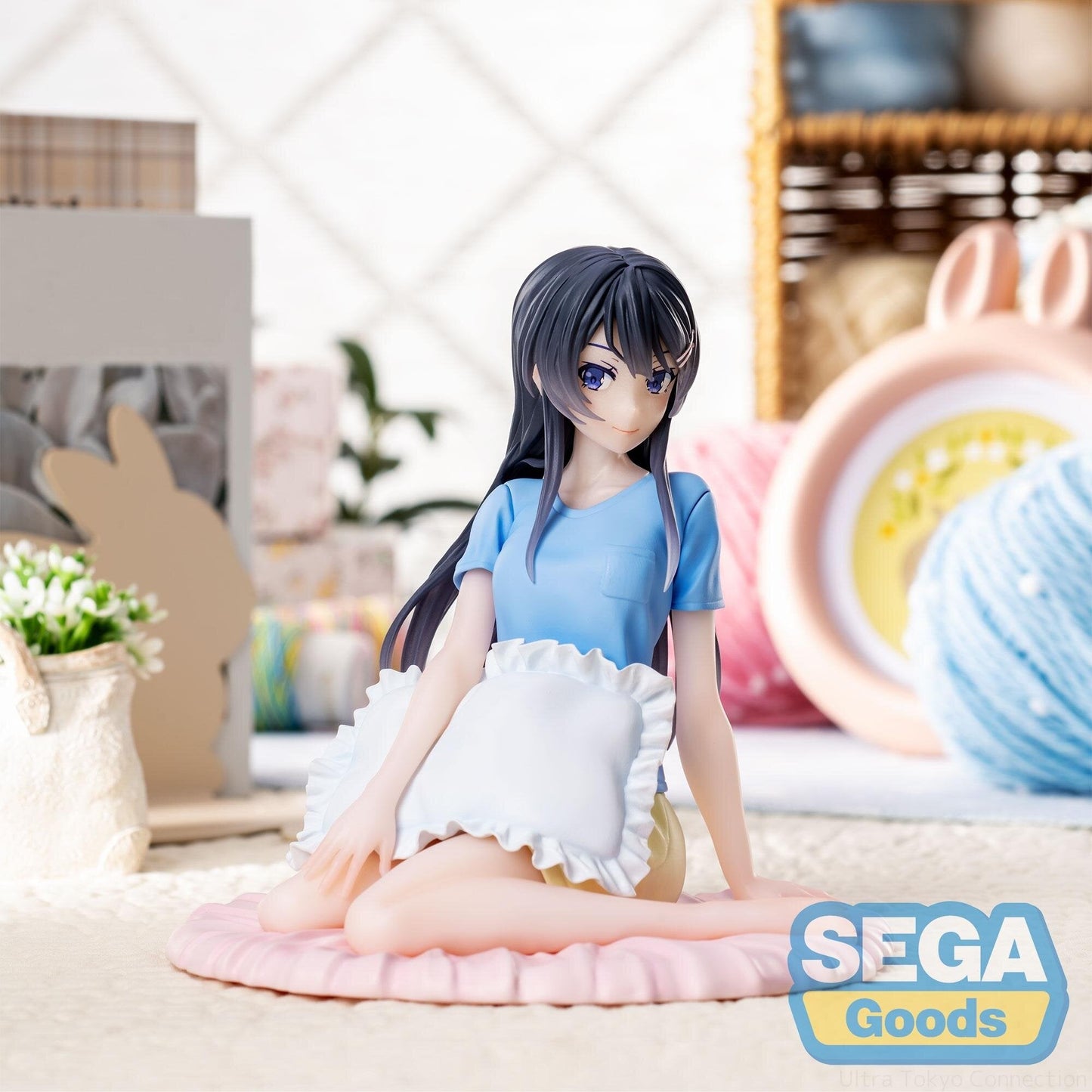 Figura Mai Sakurajima Pajamas Ver. Bunny Girl Senpai SEGA Luminasta