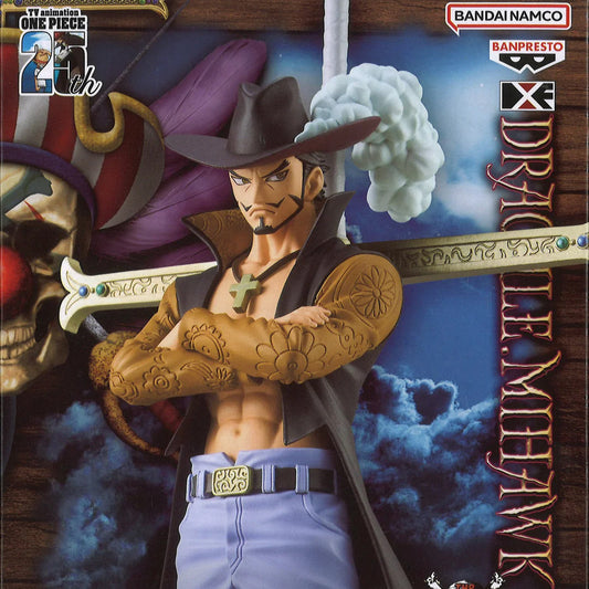 Figura Dracule Mihawk One Piece DXF The Grandline Series EXTRA BANDAI NAMCO Banpresto